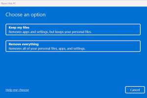 How to factory reset your Windows 11 laptop