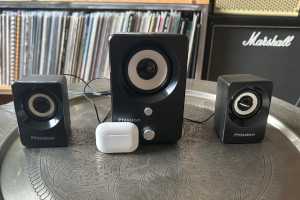 Phission USB 2.1 review: Cheap, plastic computer speakers for cheap, plastic sound