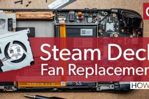 How to swap out the Steam Deck's noisy fan