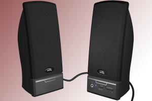 Cyber Acoustics CA-2014USB PC speakers review: Not bad for $15