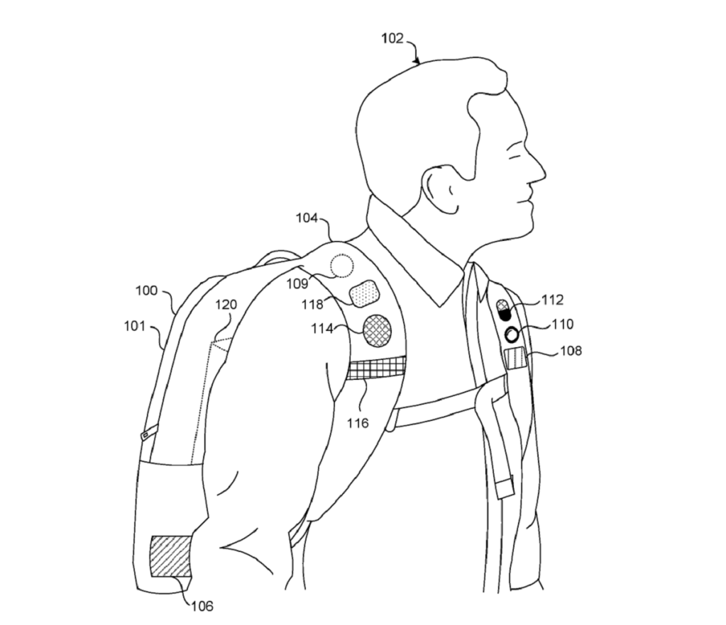 Microsoft AI backpack Cortana Surface